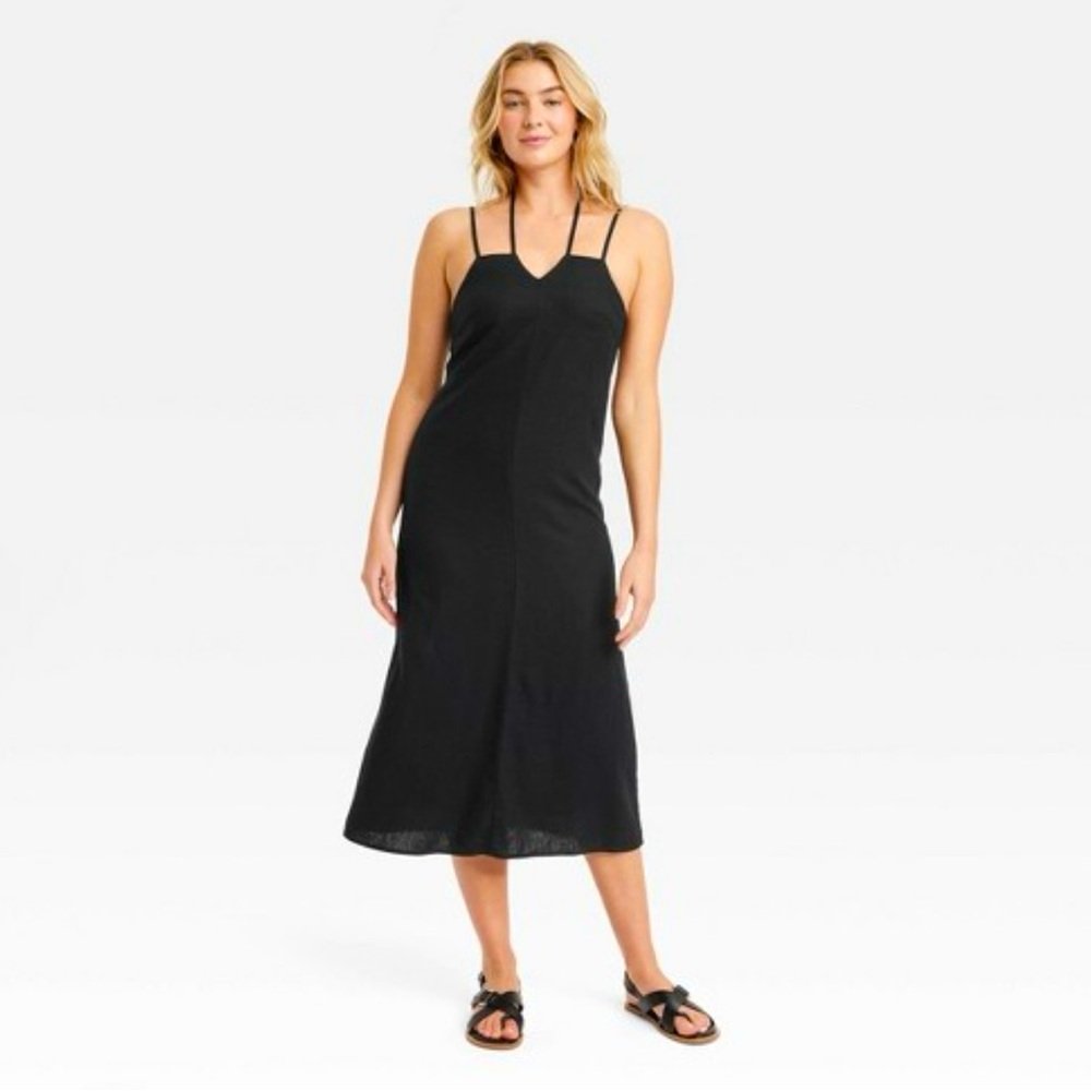 NWT Target Universal Thread Midi Linen Sundress